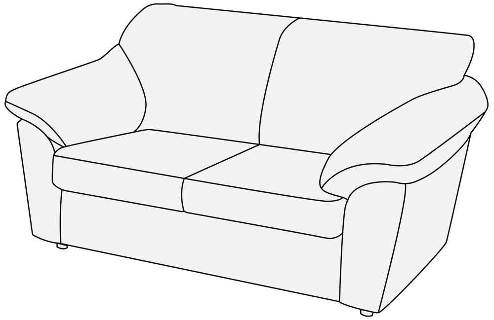 Диван 2-х местный Афина