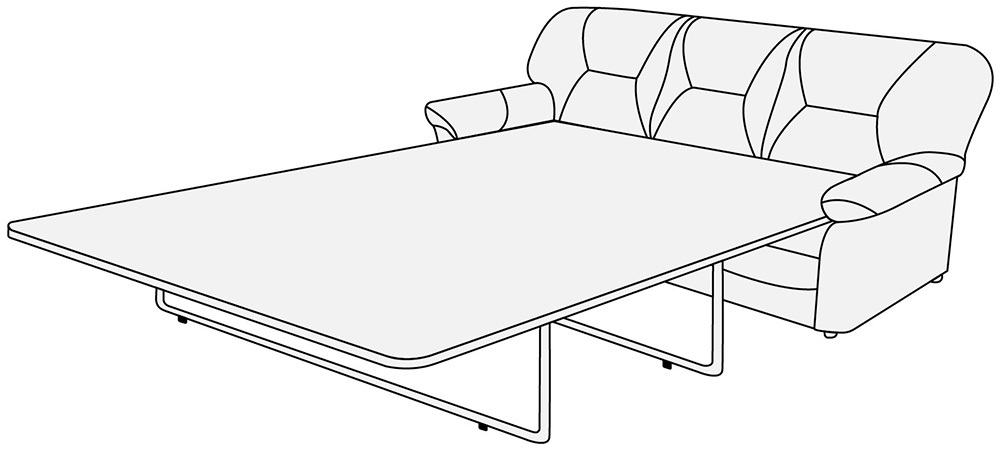 Диван 3-х местный с механизмом Дельта