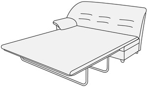 Модуль 3-местный с левым подлокотником с механизмом Премьер