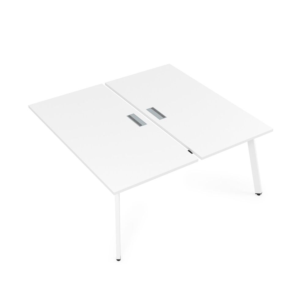 Стол системы Бенч, сдвоенный, на 2 рабочих места (конечный)