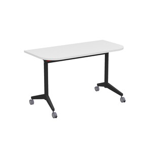 Складной радиусный стол-трансформер с фиксаторами