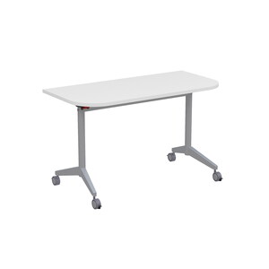 Складной радиусный стол-трансформер Simple с фиксаторами