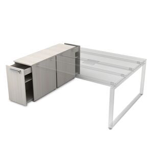 Тумба с выкатной секцией