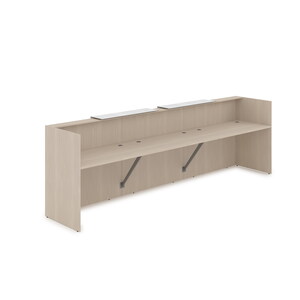 Комплект Ресепшн с фартуком HPL (без подсветки)