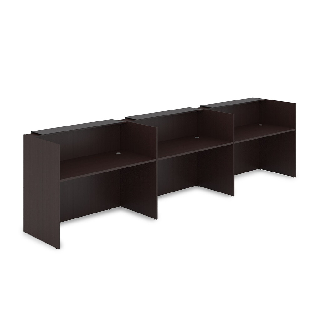 Комплект Ресепшн с фартуком HPL (без подсветки)