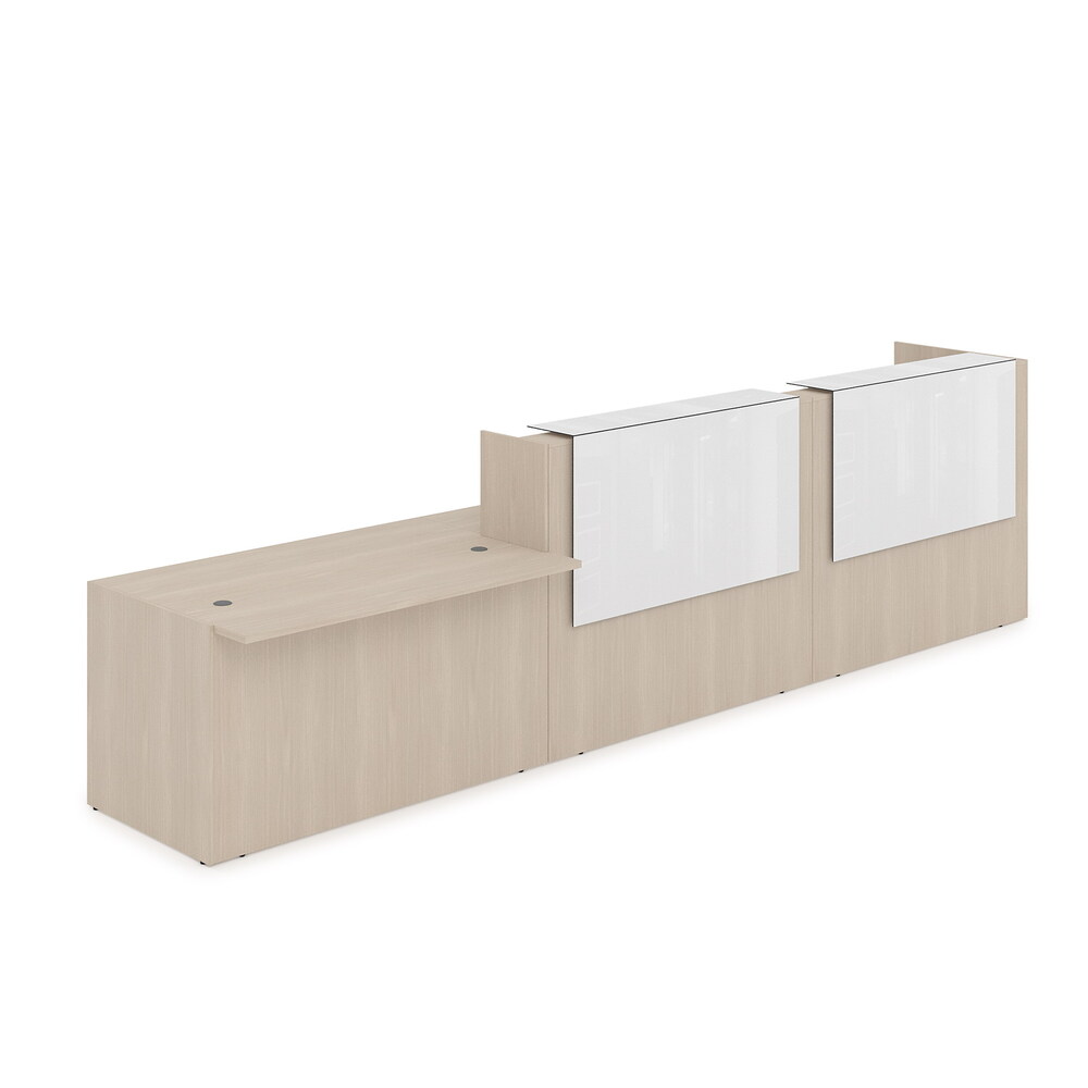 Комплект Ресепшн с фартуком HPL (без подсветки)