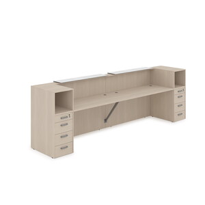 Комплект Ресепшн с фартуком HPL (без подсветки)