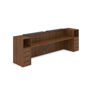 Комплект Ресепшн с фартуком HPL (без подсветки)