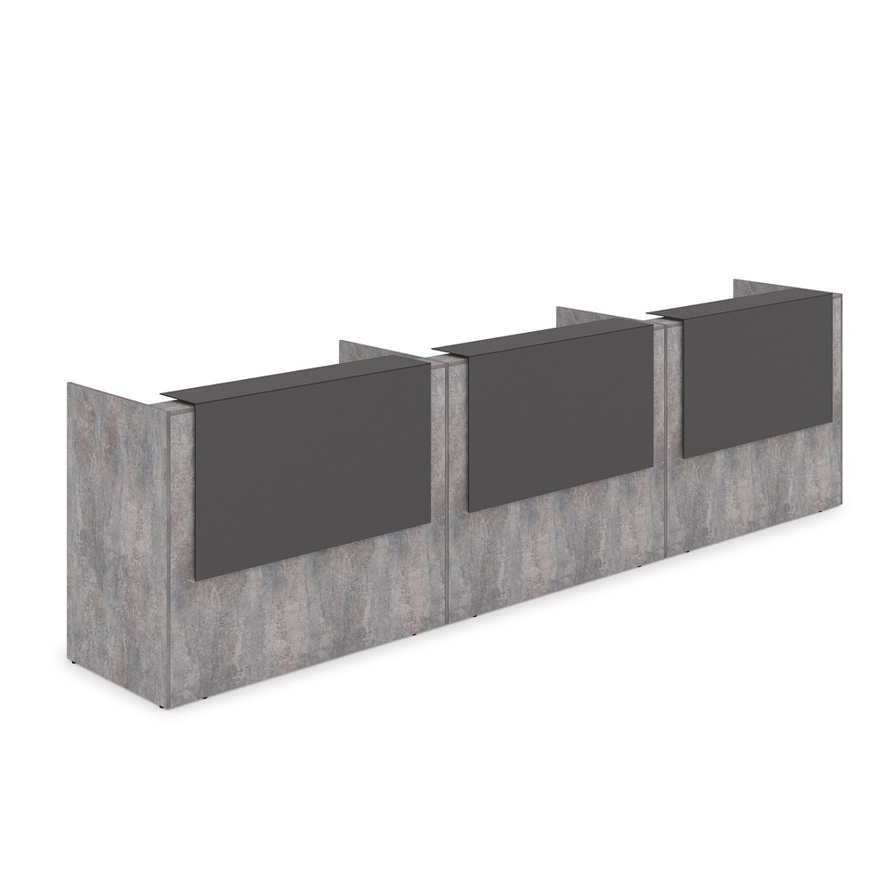 Комплект Ресепшн с фартуком HPL (с подсветкой)