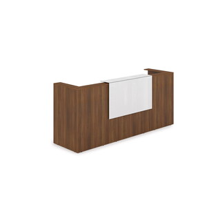 Комплект Ресепшн с фартуком HPL (с подсветкой)