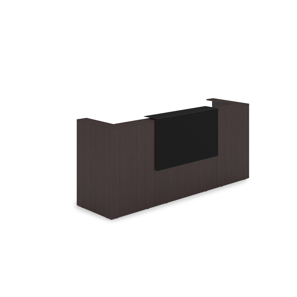 Комплект Ресепшн с фартуком HPL (с подсветкой)