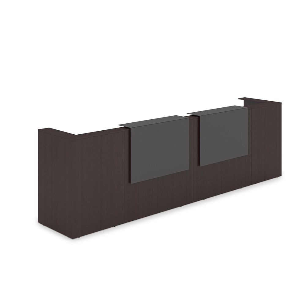 Комплект Ресепшн с фартуком HPL (с подсветкой)