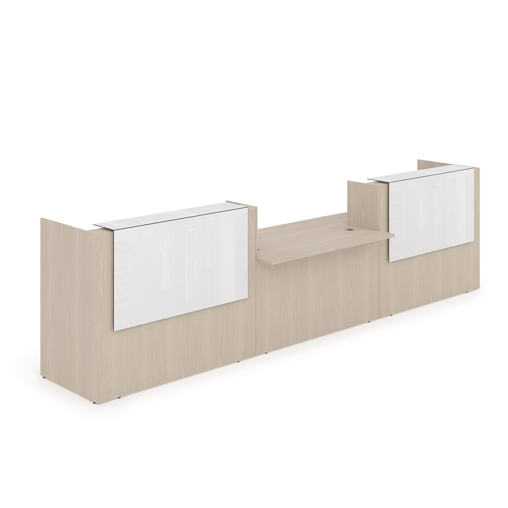 Комплект Ресепшн с фартуком HPL (с подсветкой)