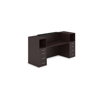 Комплект Ресепшн с фартуком HPL (с подсветкой)