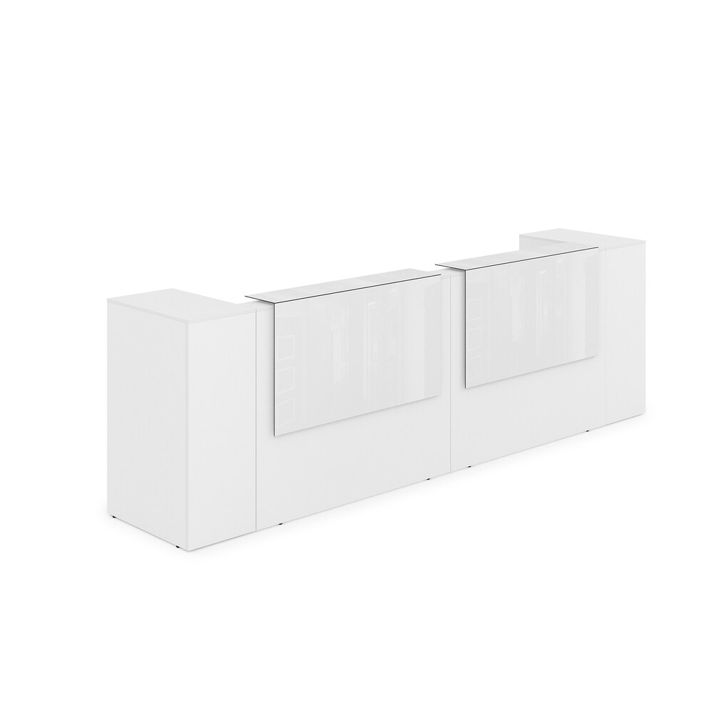 Комплект Ресепшн с фартуком HPL (с подсветкой)