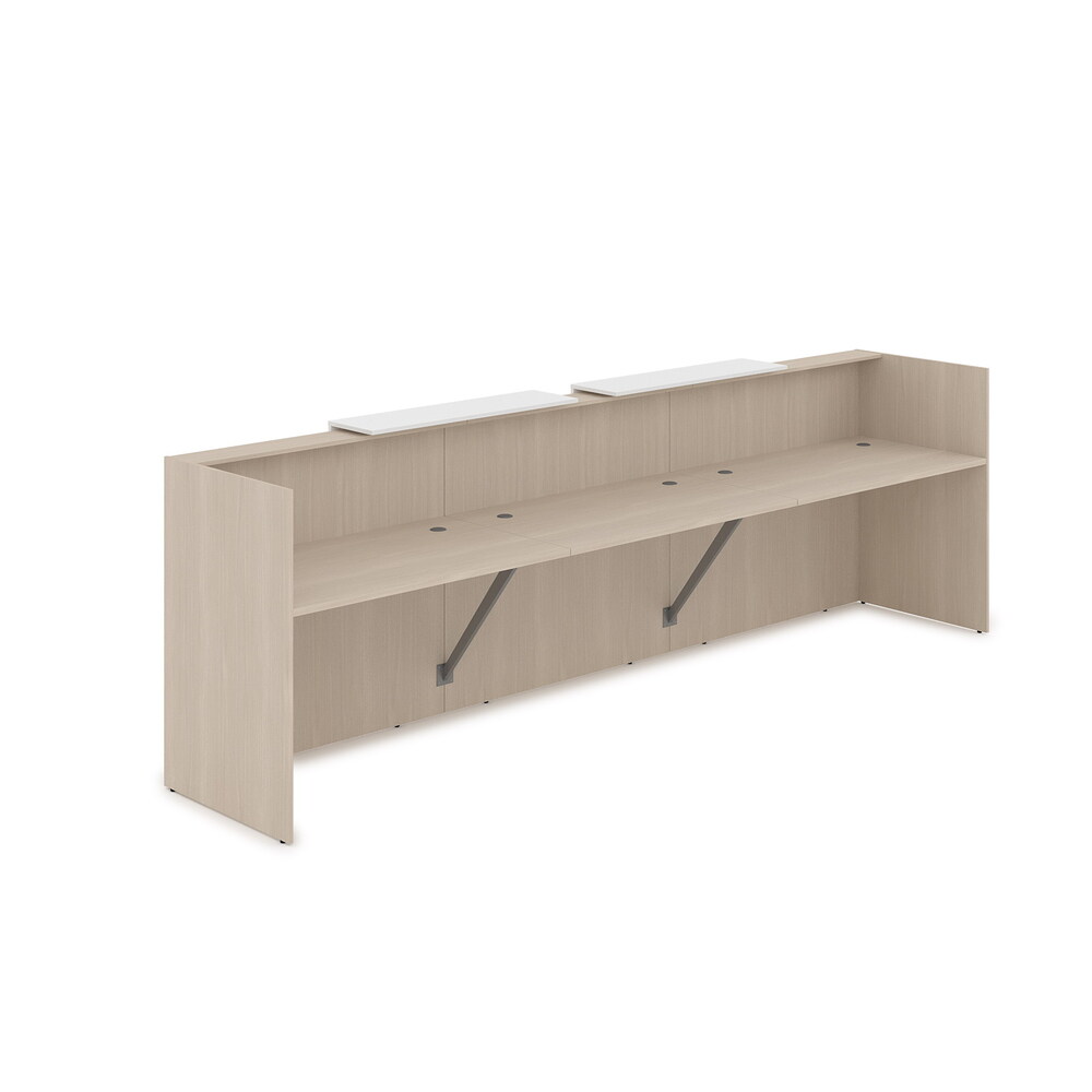 Комплект Ресепшн с фартуком ЛДСП (без подсветки)