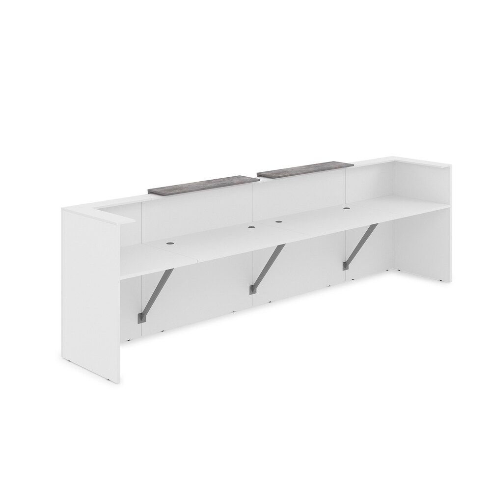 Комплект Ресепшн с фартуком ЛДСП (без подсветки)