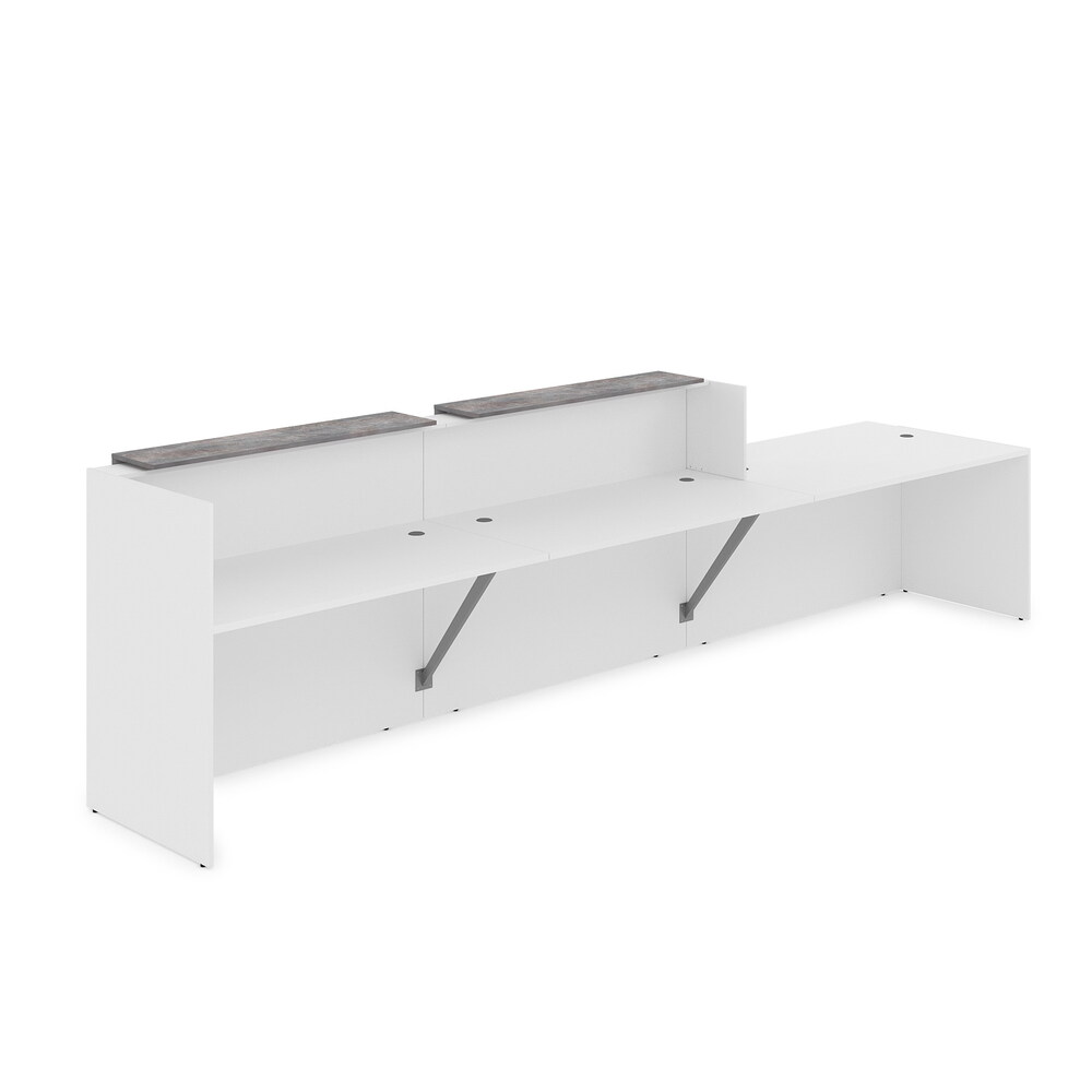 Комплект Ресепшн с фартуком ЛДСП (без подсветки)