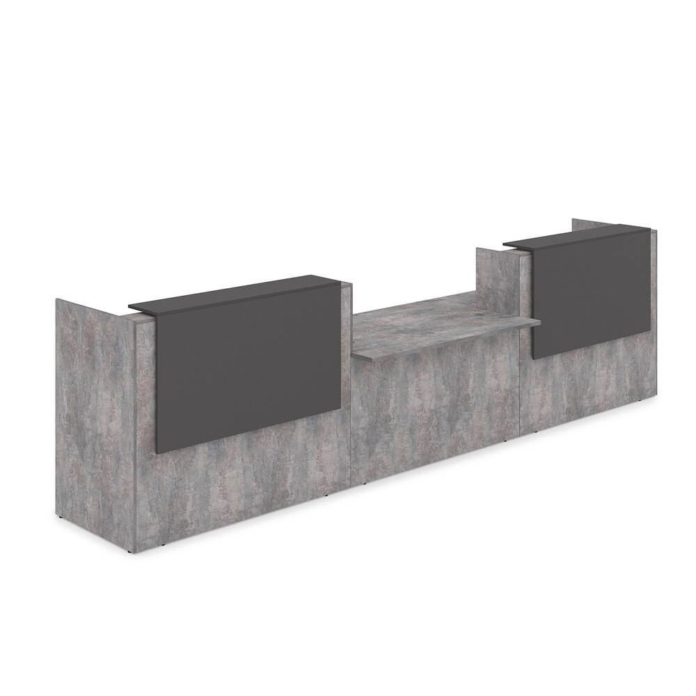 Комплект Ресепшн с фартуком ЛДСП (без подсветки)