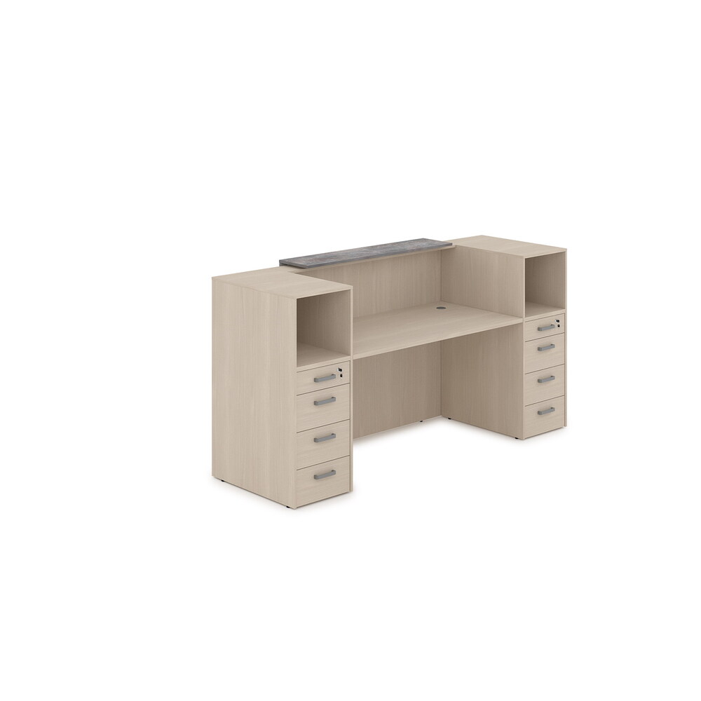 Комплект Ресепшн с фартуком ЛДСП (без подсветки)