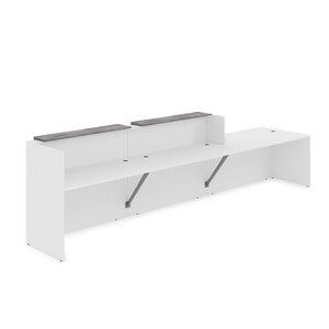 Комплект Ресепшн с фартуком ЛДСП (с подсветкой)