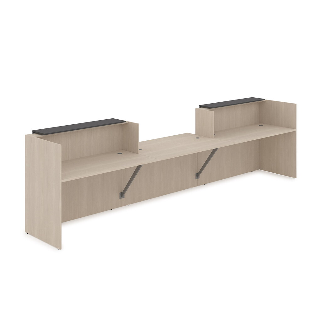 Комплект Ресепшн с фартуком ЛДСП (с подсветкой)