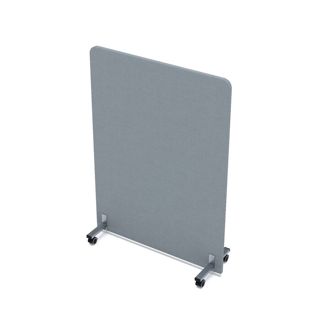 Акустическая мобильная перегородка на колесных опорах