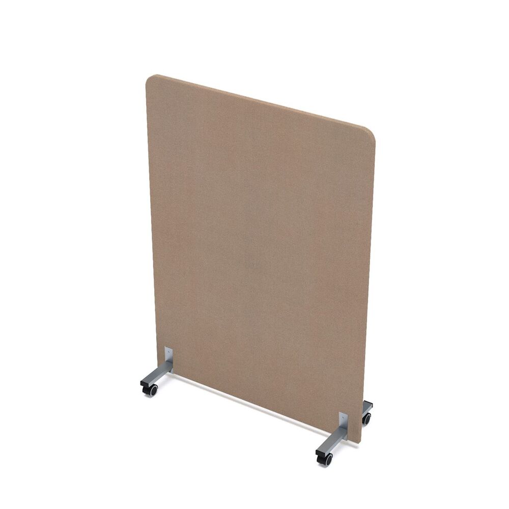 Акустическая мобильная перегородка на колесных опорах