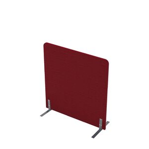 Акустическая мобильная перегородка на стационарных опорах