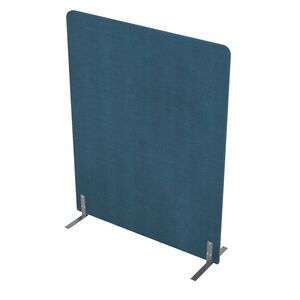 Акустическая мобильная перегородка на стационарных опорах