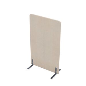 Акустическая мобильная перегородка на стационарных опорах