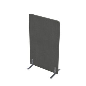 Акустическая мобильная перегородка на стационарных опорах