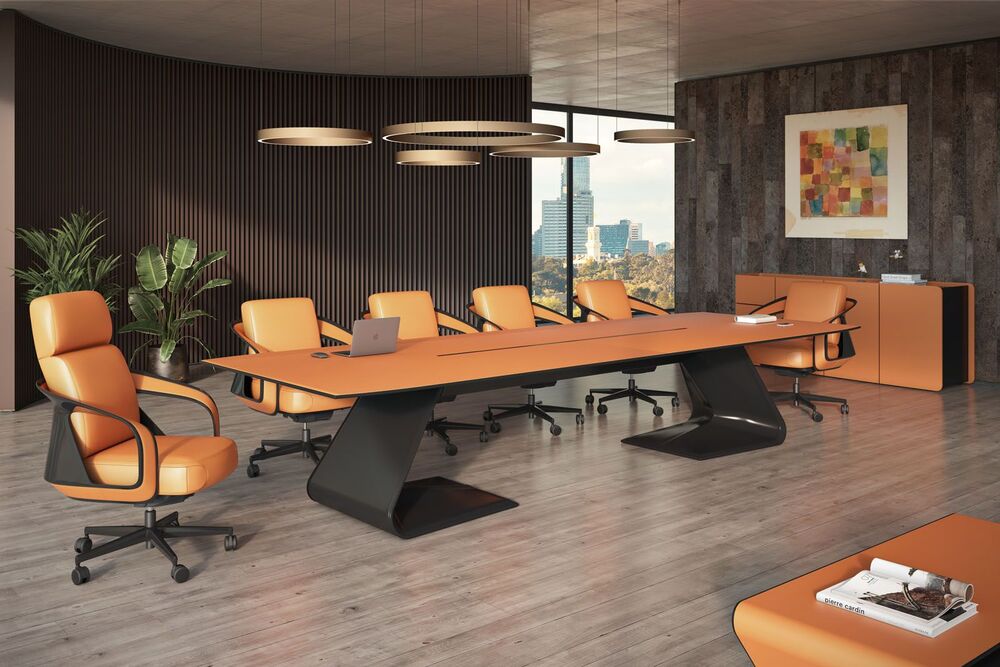 Столы для переговоров BUGATTI (кожа)