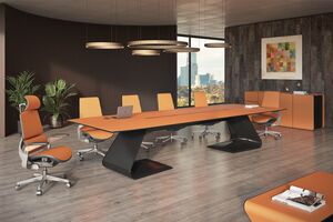 Столы для переговоров BUGATTI (кожа)