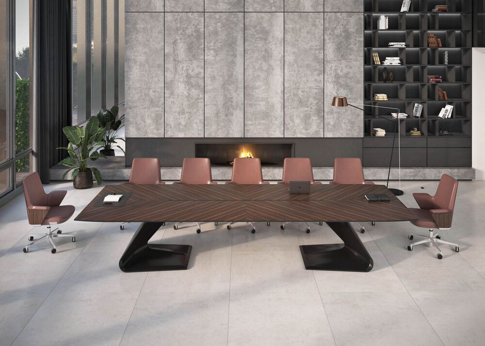 Столы для переговоров BUGATTI (шпон)