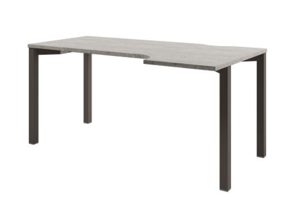 Стол эргономичный на металлокаркасе (правый)