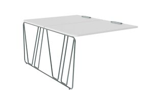 Стол с опорой на 2 места 120 с профилем