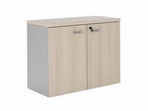 Шкаф с деревянными дверями