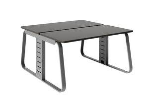 Двойной стол прямой 1600х1400 (углы прямые)