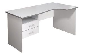 Стол криволинейный с тумбой (правый)