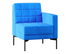 Секция с подлокотником одноместный левый