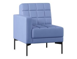 Секция с подлокотником одноместный правый