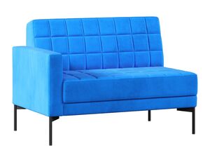 Секция с подлокотником двухместный правый