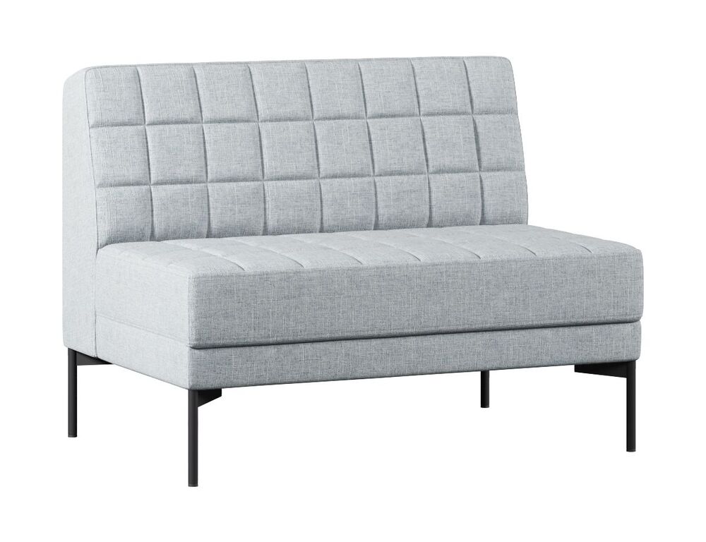 Секция без подлокотников двухместный