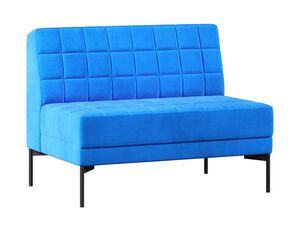 Секция без подлокотников двухместный