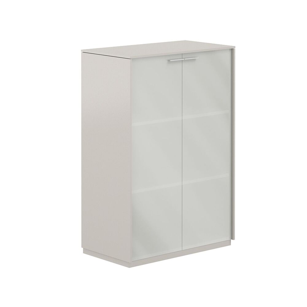 Шкаф средний со стеклом матовым