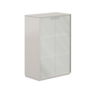 Шкаф средний со стеклом матовым