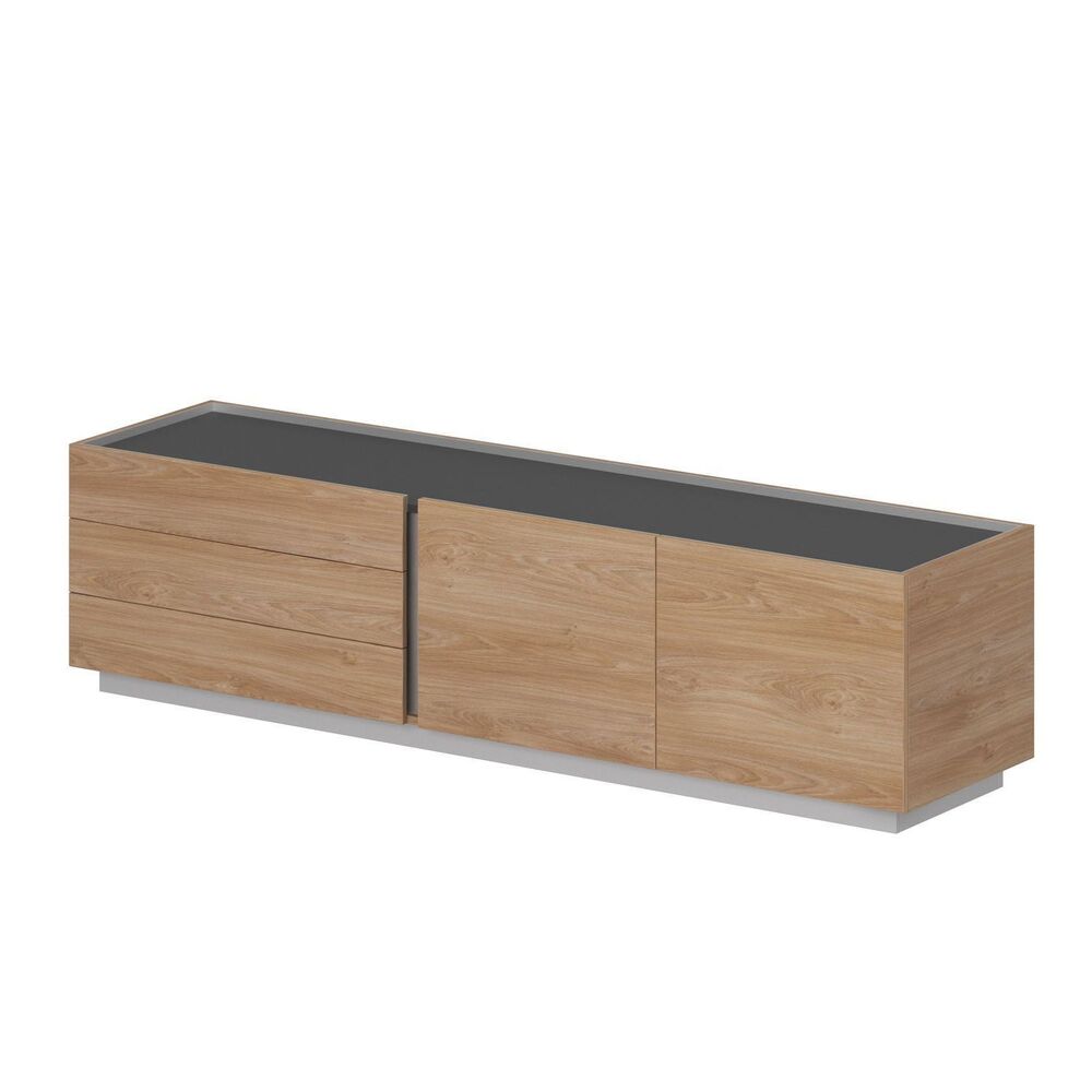 Тумба опорная приставная, левая