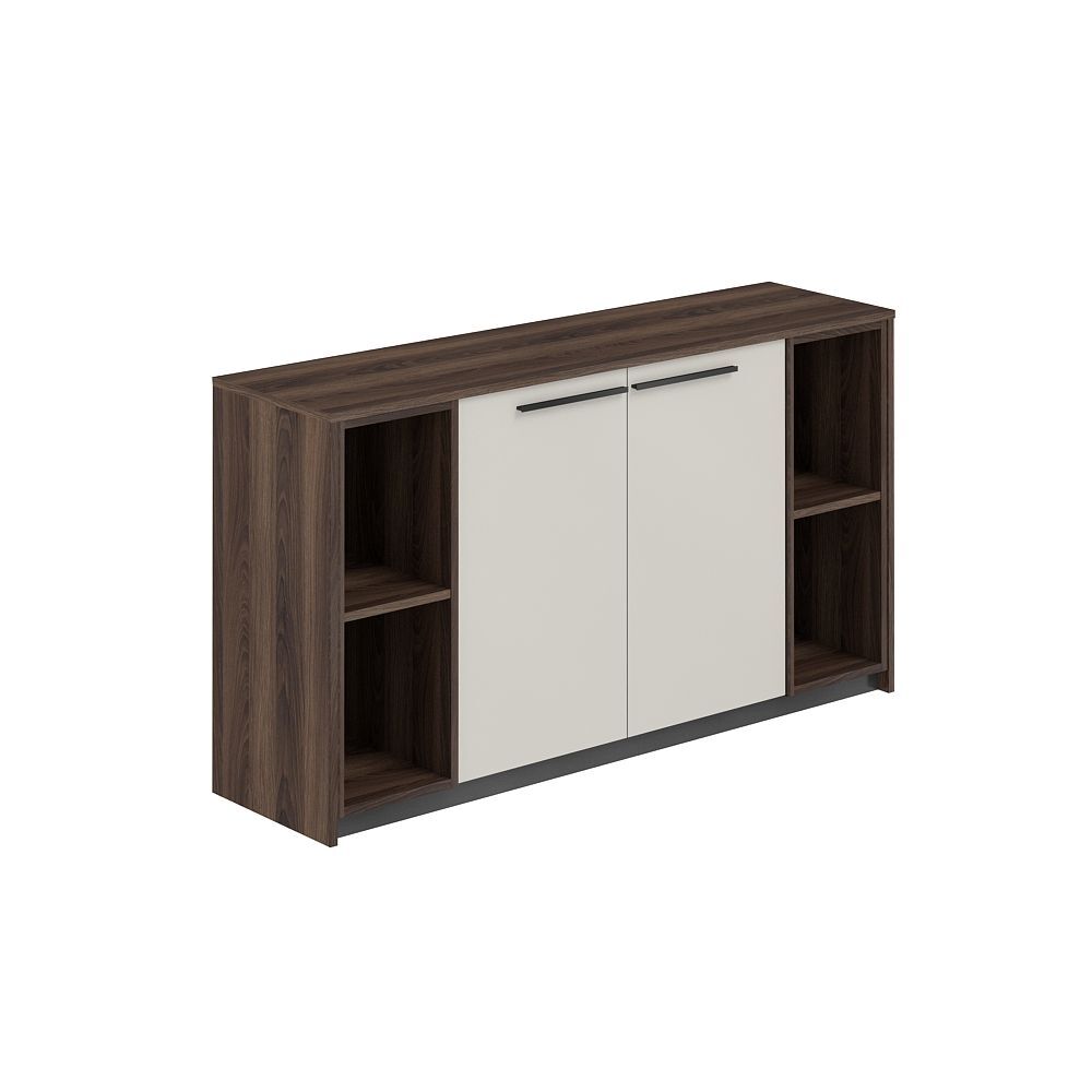 Шкаф низкий, с 2-мя стеллажами