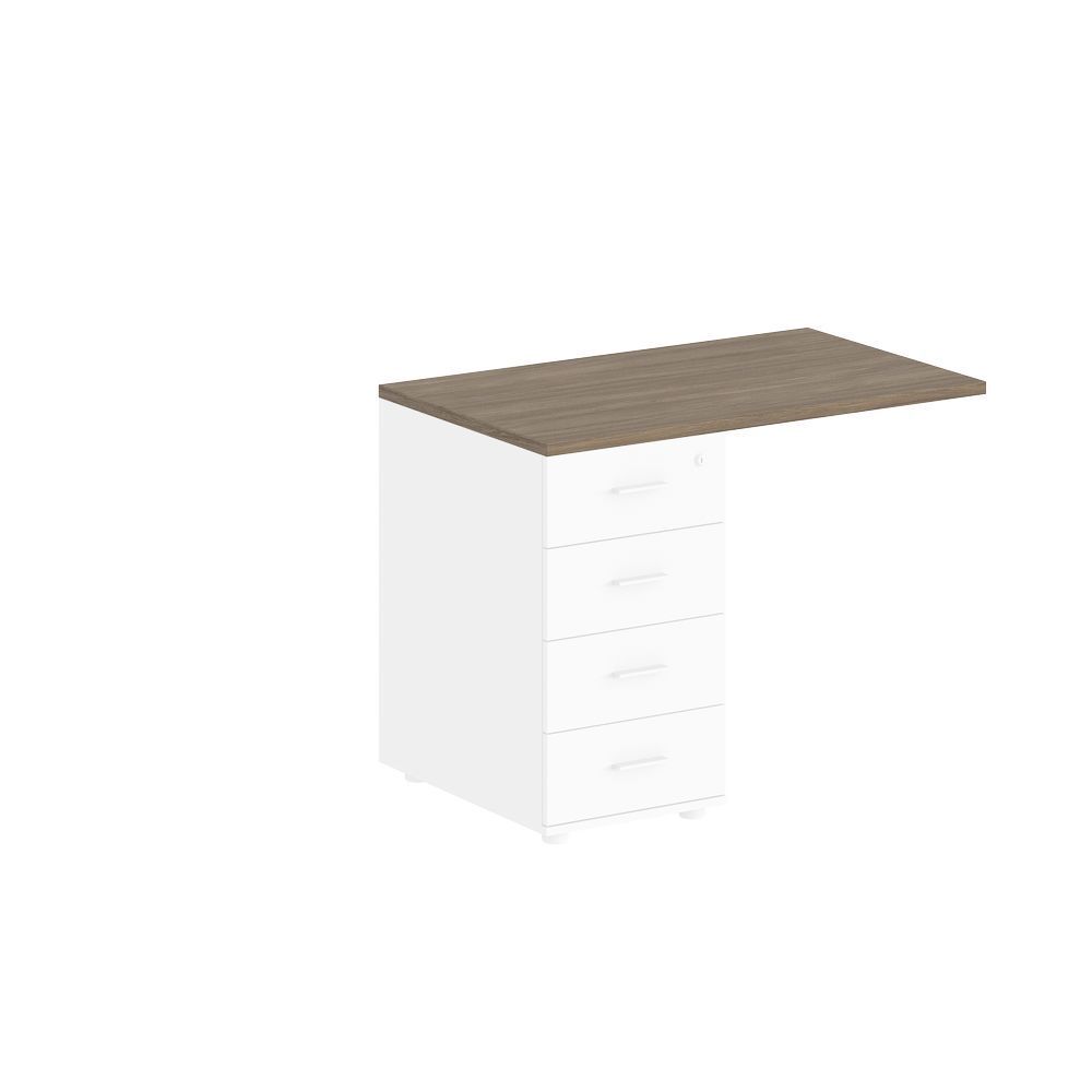 Топ тумбы приставной (к любым столам тумбе гл. 600)